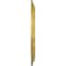Ekena Millwork Caputo Ceiling Medallion (Fits Canopies up to 6"), Hand-Painted Rich Gold, 24 1/4"OD x 1 1/2"P CM24CARGS - alternate 2